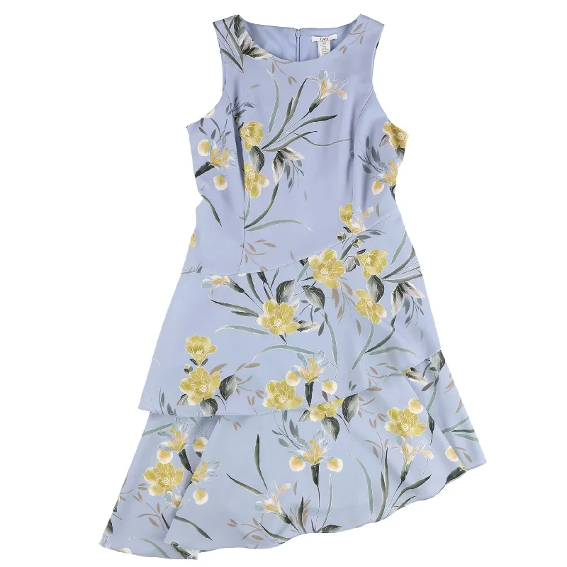 Women's Clothing Brands Bar Iii Womens Asymmetrical A-Line Dress