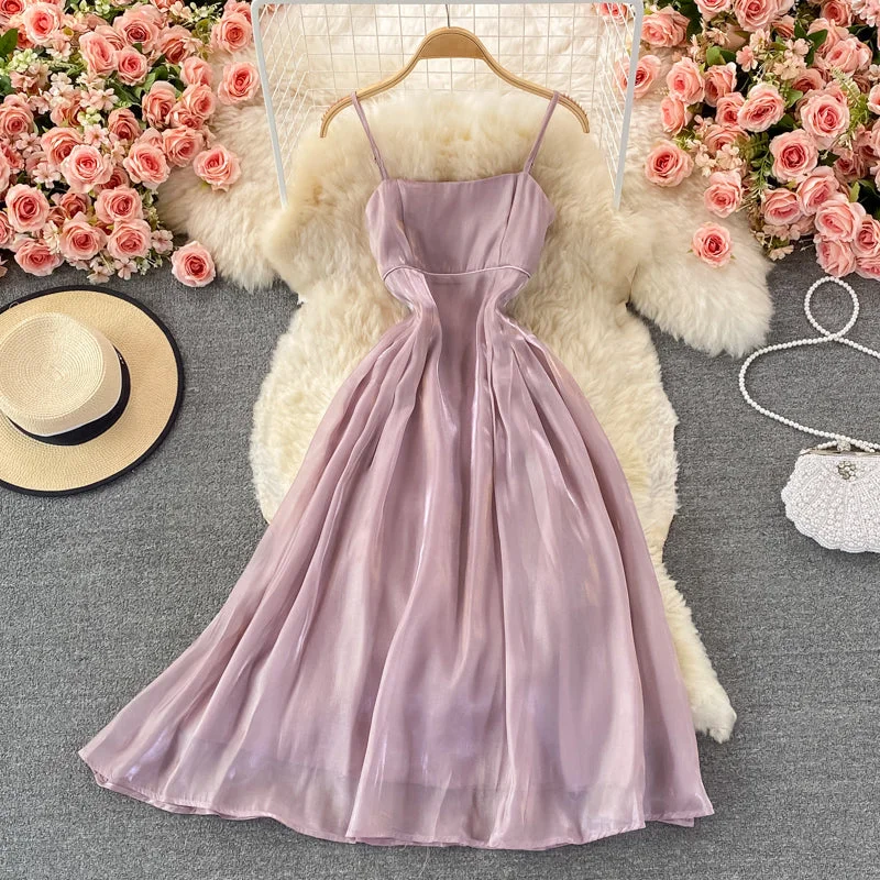 Women's Vintage Clothes Cute A line short dress fashion dress  417