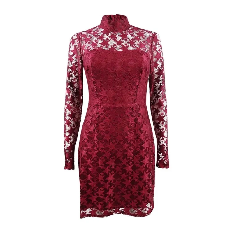 Women's Layered Outfit Betsey Johnson Women's Star Lace Dress