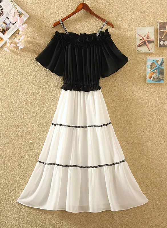 Luxury Women's Clothing Sweet chiffon dress summer dress  1108