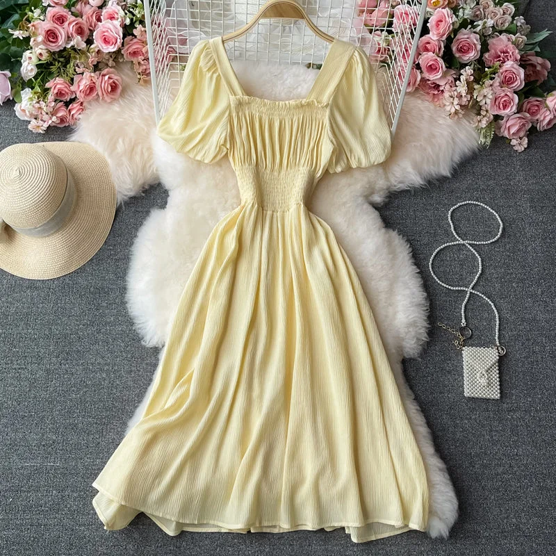 Clothing Brands Cute A line short dress fashion dress  624