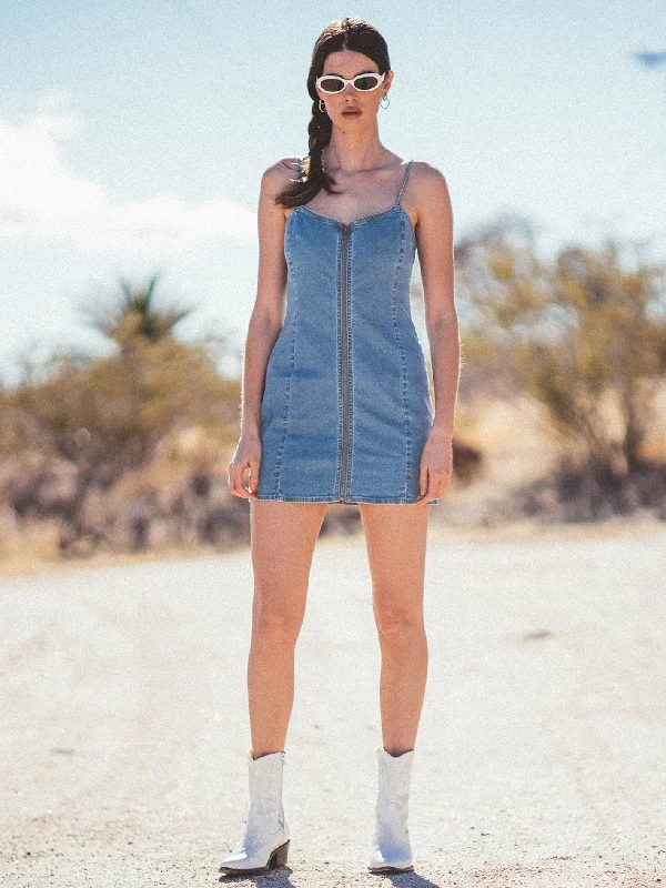 Women's Fashion Clothing Stn Step Dress - Jasper Blue