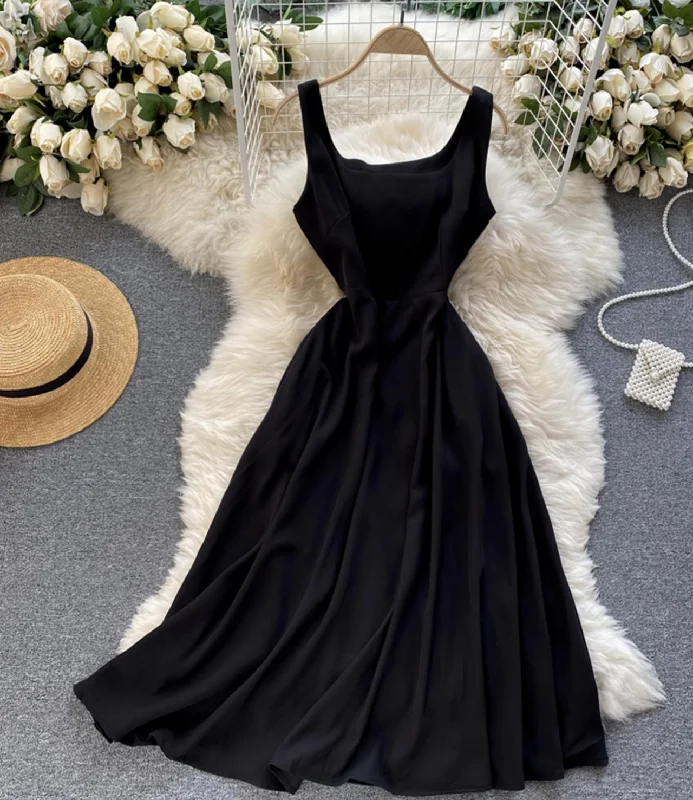 Women's Elegant Clothes Simple A line short dress fashion girl dress  765
