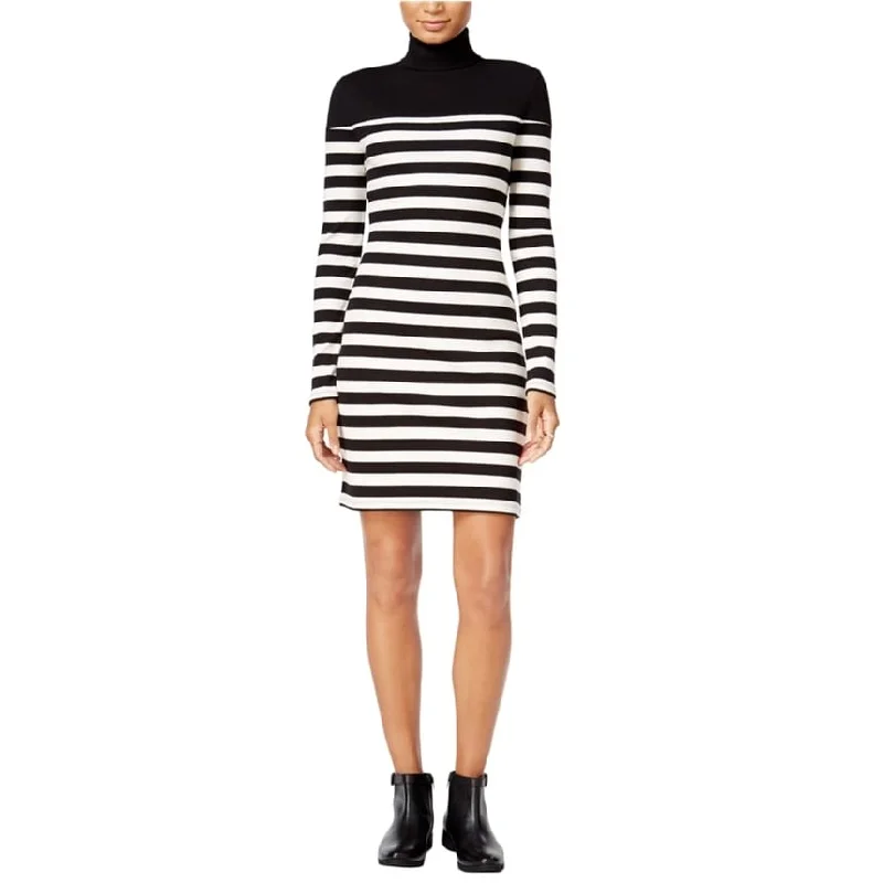 Best Online Clothing Boutiques maison Jules Womens Striped Blouson Dress, Black, XX-Large