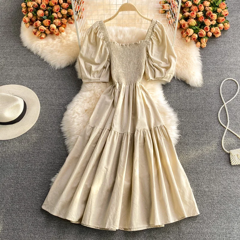 Women's Apparel And Garments Cute A line short dress fashion dress  586