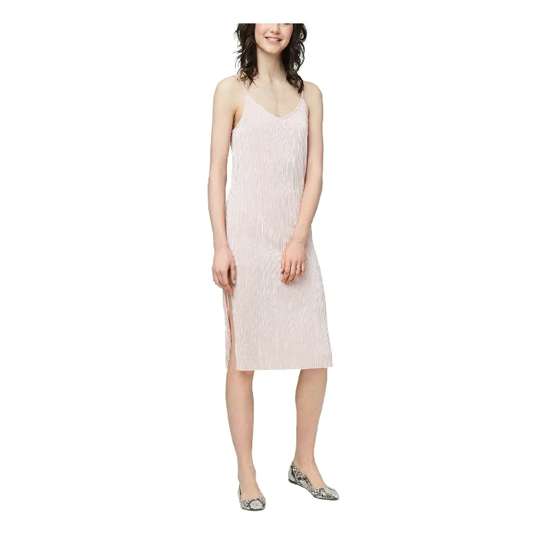 Plus Size Women's Fashion Aeropostale Womens Crinkle A-line Dress, Pink, X-Small
