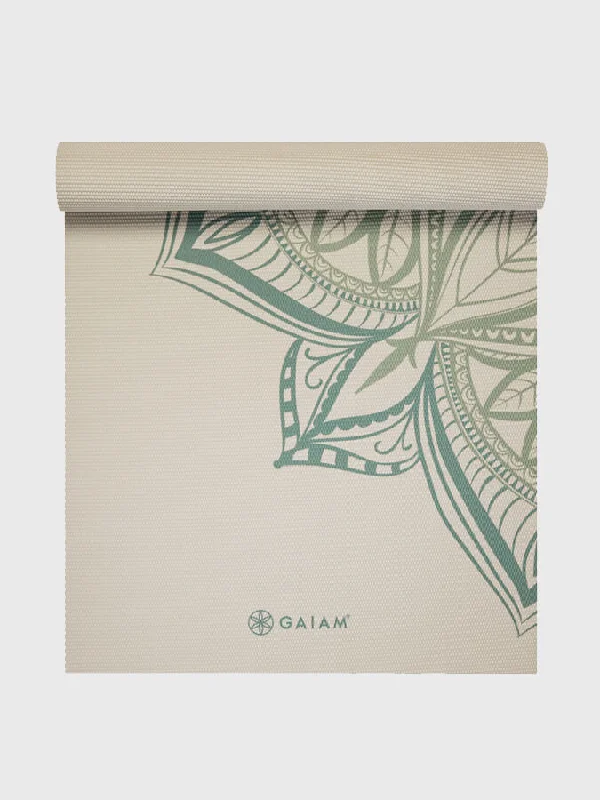 Shop Smart, Stretch Better With Yoga Gear Deals Gaiam Printed Point Yoga Mat 5mm