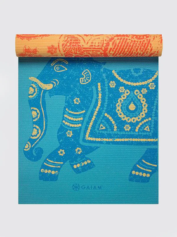 Feel Good, Look Great, Spend Less On Yoga Gear Gaiam Reversible Elephant Yoga Mat 6mm