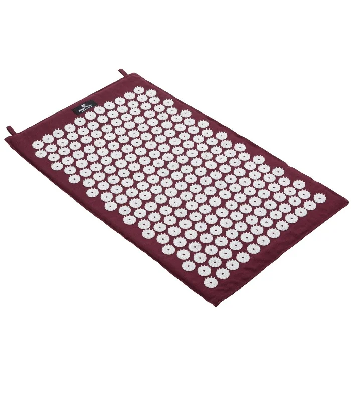 Breathe Deeper, Save Bigger On Yoga Must-Haves Hugger Mugger Mukta Mat 16" 25.5 mm Extra Thick Burgundy