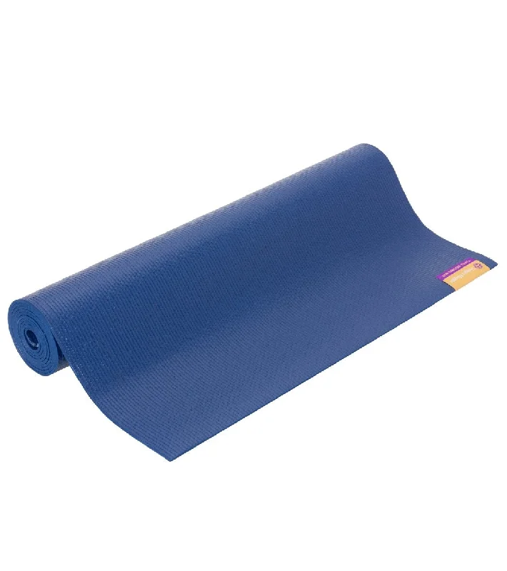Relax, Restore, And Save On Yoga Essentials Hugger Mugger Tapas Original Extra Long Yoga Mat 80" 3mm Lapis Blue