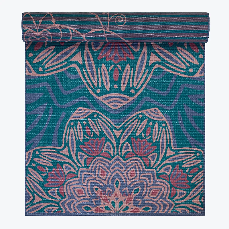 Your Yoga Routine, Upgraded For Less Premium Reversible Jade Salutation Yoga Mat (6mm)
