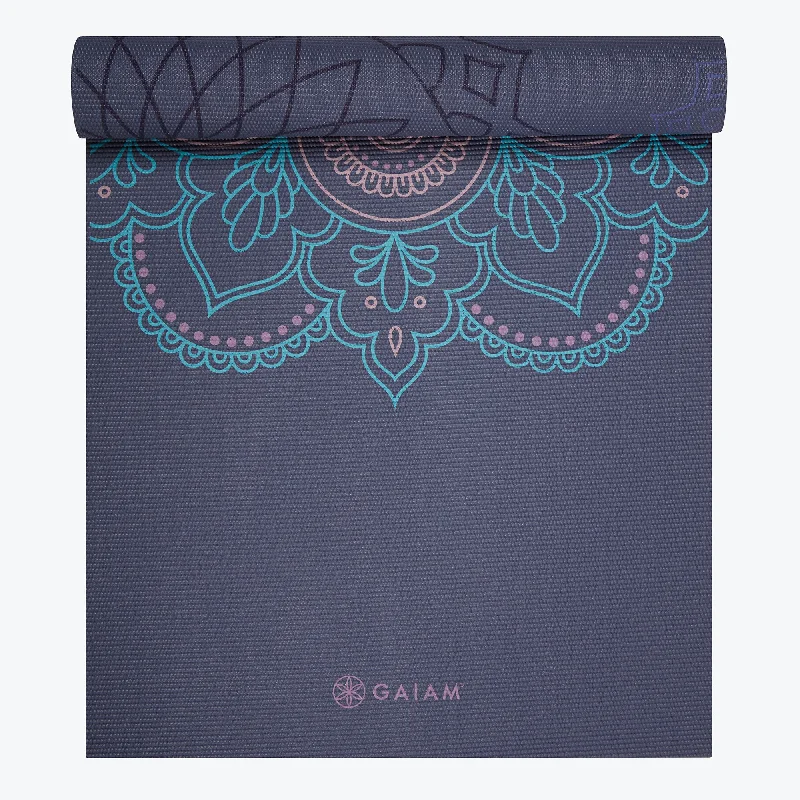 Relax, Restore, And Save On Yoga Essentials Premium Reversible Purple Illusion Yoga Mat (6mm)