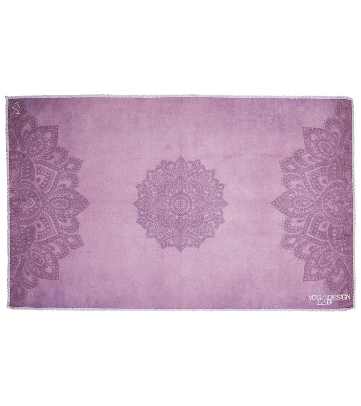 Flexible Prices For Flexible Moves Yoga Design Lab Premium Yoga Hand Towel Mandala Purple
