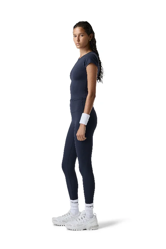 Look Good, Feel Good, And Save Big Active Leggings in Blueberry