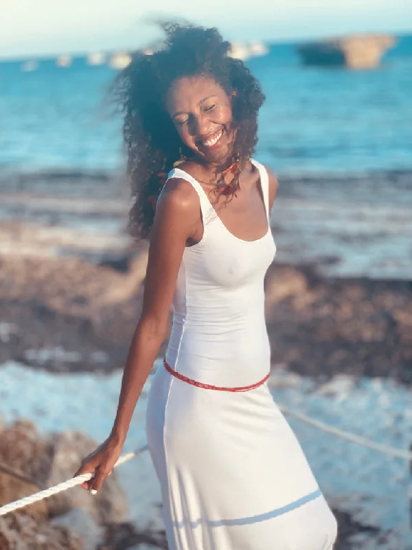 Elevate Your Practice With Affordable Yoga Wear FITTED JUMPSUIT WHITE