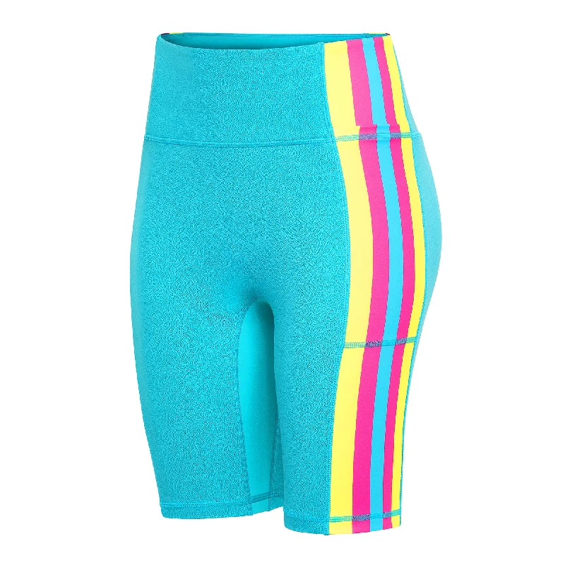Performance Meets Savings In Our Yoga Wear Sale Barbara Girl Biker Shorts - Blue