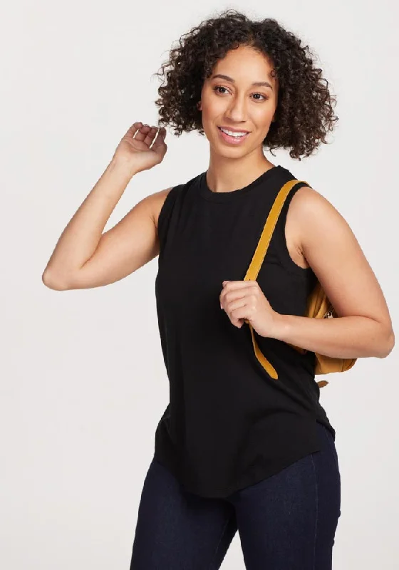 Comfortable, Stylish, And Now More Affordable Bella Tunic Top - Black