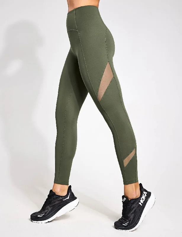 The Best Styles At The Best Prices POWERBEYOND Bootcamp Midi Legging - Modern Olive