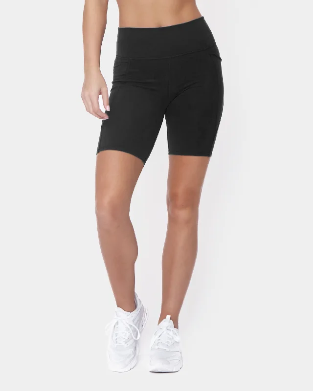 Flex Your Budget With Premium Yoga Clothing Deals Skin Biker Shorts (8 in. inseam) - Black