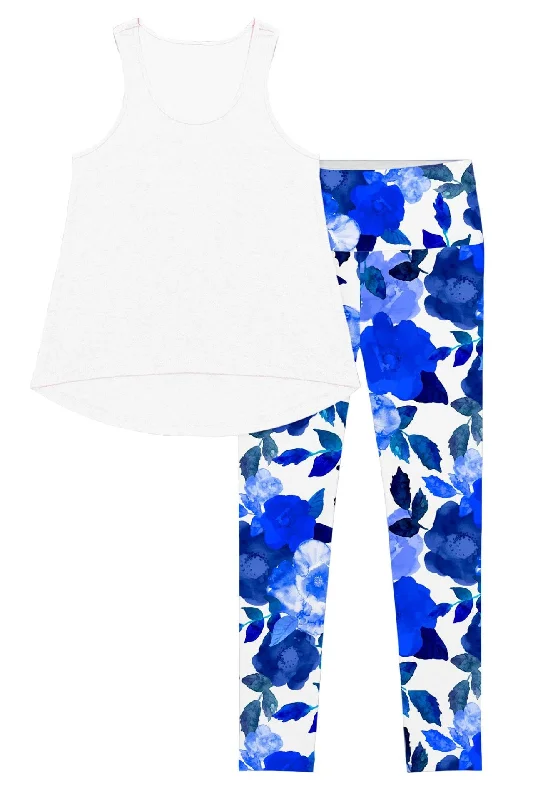 Soft, Supportive Yoga Wear At Unbeatable Savings Blue Blood Donna Set - Women