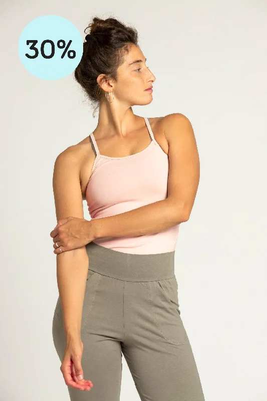 Flow In Comfort With Stylish Discounts Criss Cross Tank Top