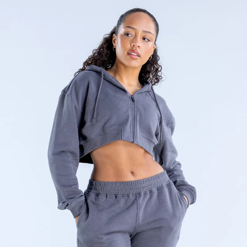 The Best Styles At The Best Prices Revive Mid Weight Crop Zippy