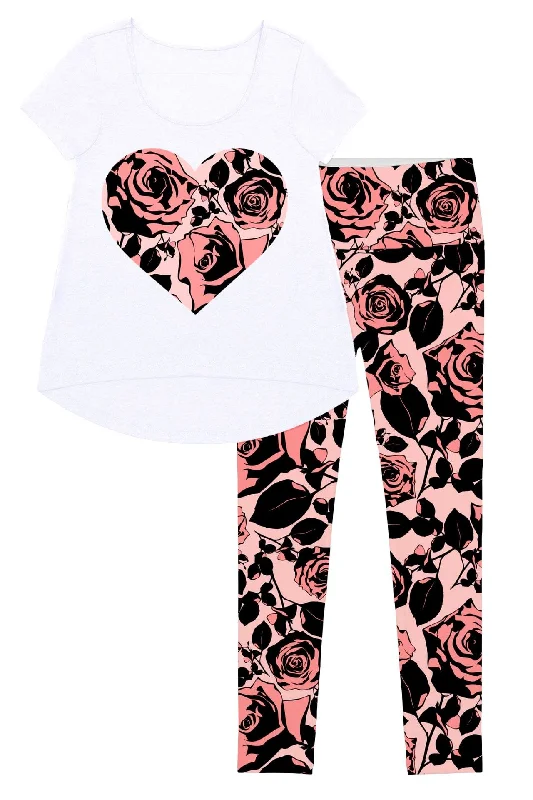 Stretch, Move, And Save On Yoga Clothing Flirty Girl Mary Set - Women