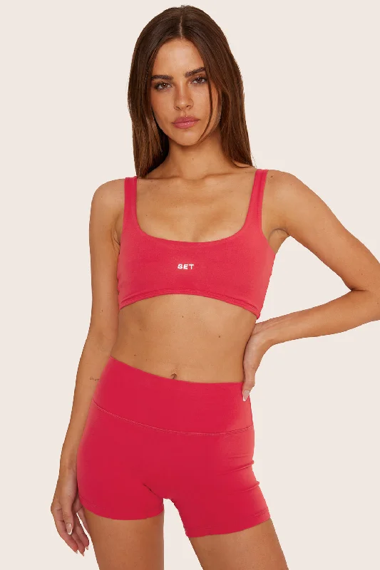 Limited-Time Savings On Yoga Leggings And Tops FORMCLOUD® RISE BRA - SPICY