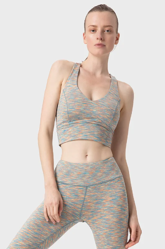 Shop High-Quality Yoga Apparel At Exclusive Discounts Graphic Light Impact Princess Bra - Knit It