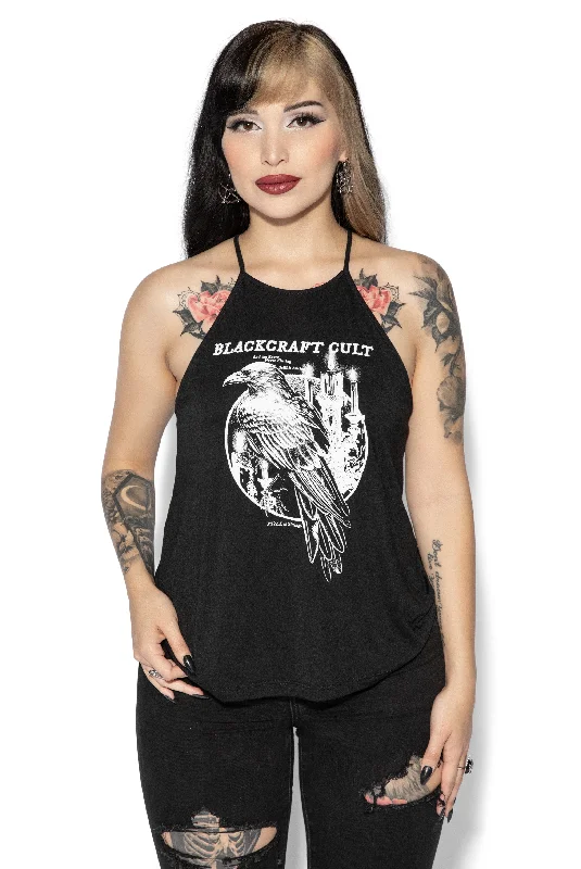 Breathe, Stretch, And Save On Yoga Apparel Hail The Raven - Flowy Tank