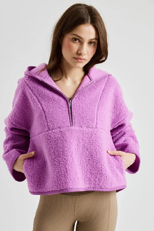 Comfortable, Stylish, And Now More Affordable Year of Ours Sherpa Half Zip