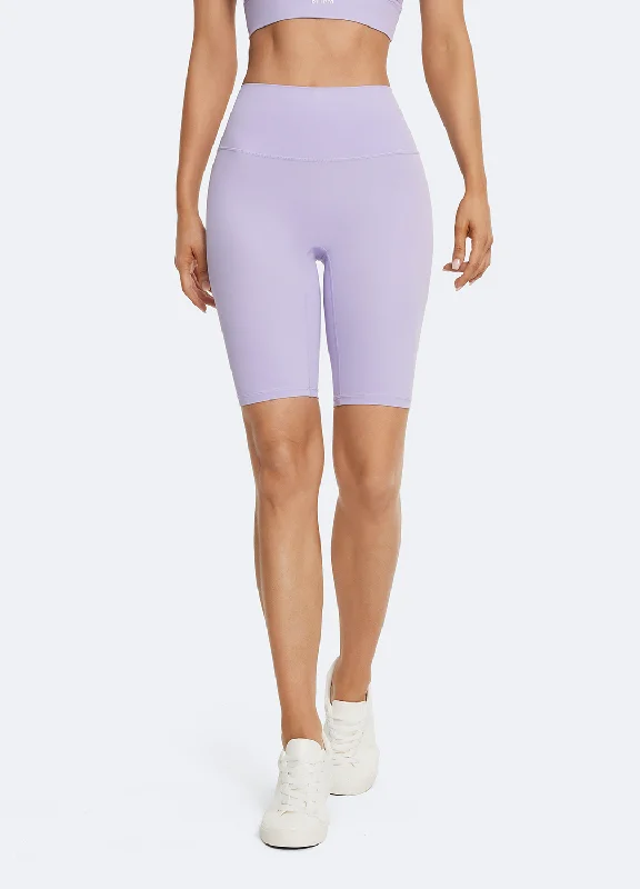 Fashionable Yoga Apparel Now On Sale Lavender Bike Shorts