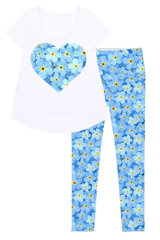 Yoga Wear That Moves With You At Lower Prices Little Forget-Me-Not Mary Set - Women
