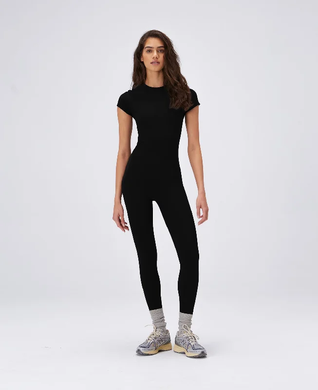 Find Your Perfect Fit With Discounted Yoga Outfits Ultimate Full Length Unitard - Black
