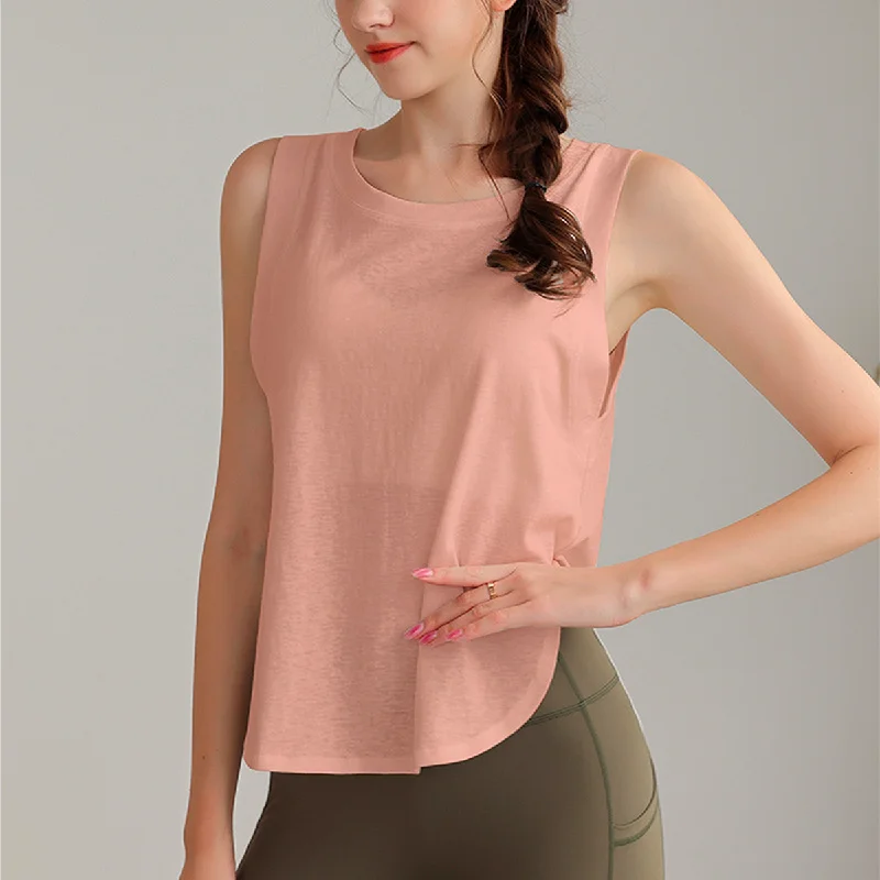 Fashionable Yoga Apparel Now On Sale Loose Sports Tank