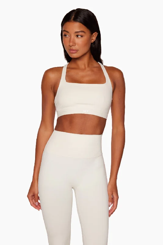 The Perfect Fit At The Perfect Price LUXFORM® RACER BOX BRA - BLANC