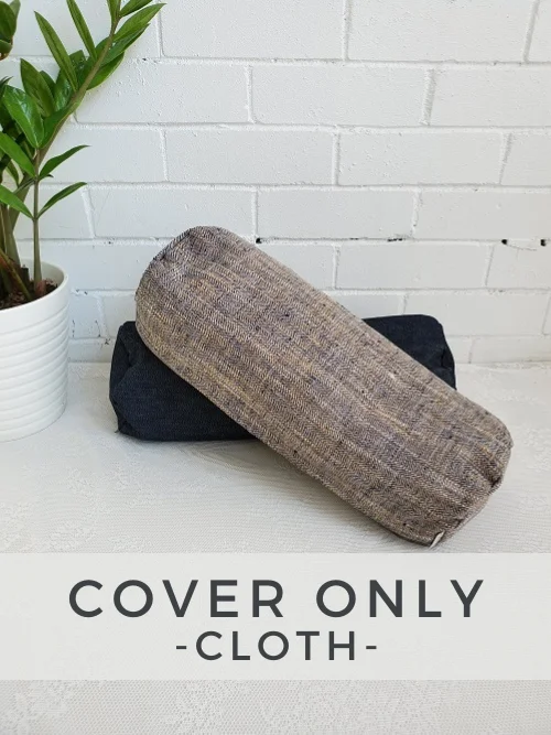 Best-Selling Yoga Accessories Now More Affordable Cloth Mini Round Bolster - Cover Only -