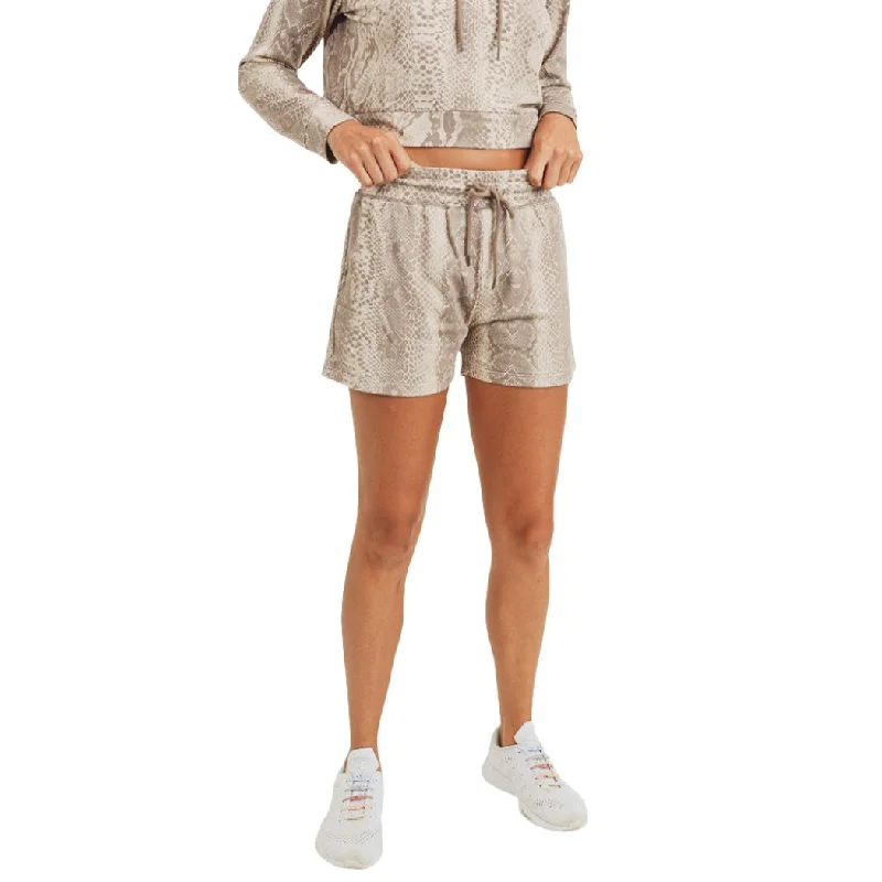 Flow In Comfort With Stylish Discounts Mono B Snake Print Short KP11642