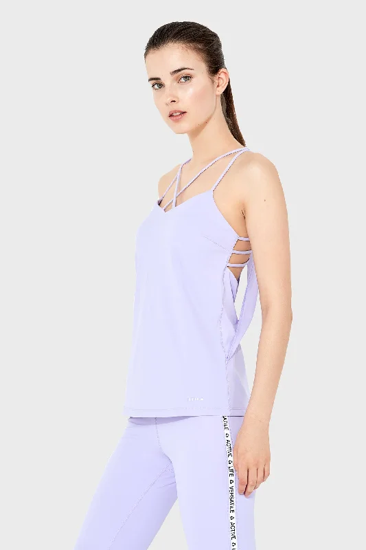Trendy Yoga Outfits At Budget-Friendly Prices Daniella Lightweight Tank - Purple