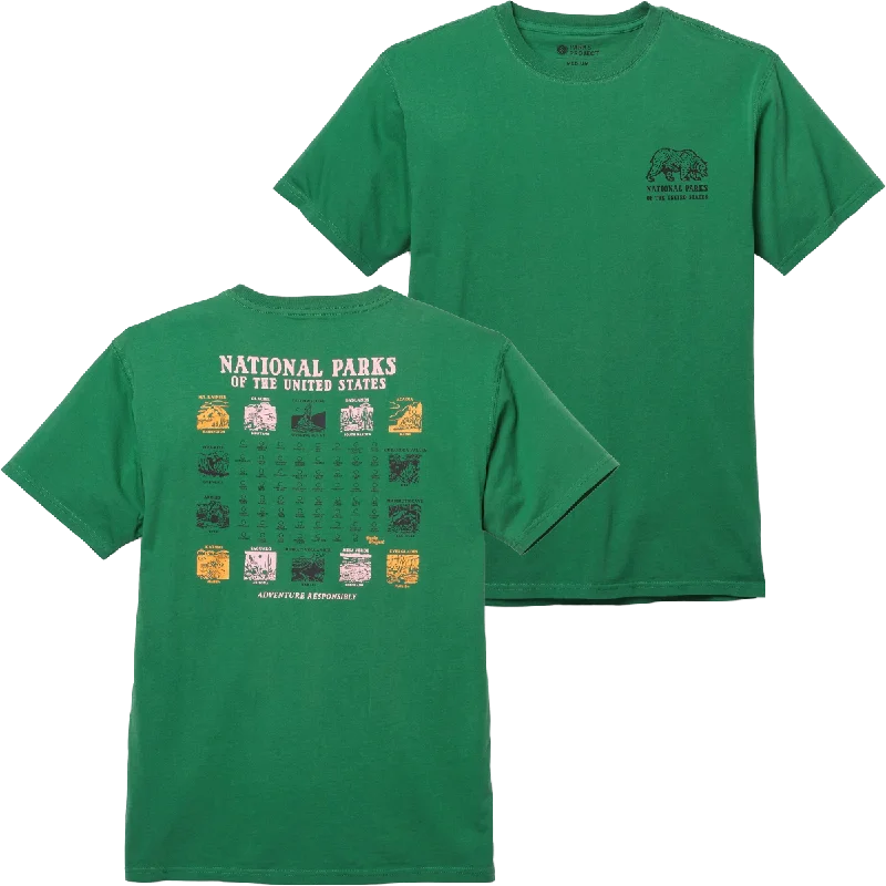 Flow In Comfort With Stylish Discounts National Parks Pictograms Tee