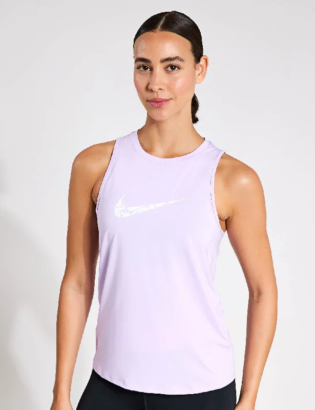 Unmissable Deals On Flexible Yoga Apparel One Graphic Running Tank Top - Lilac Bloom/White