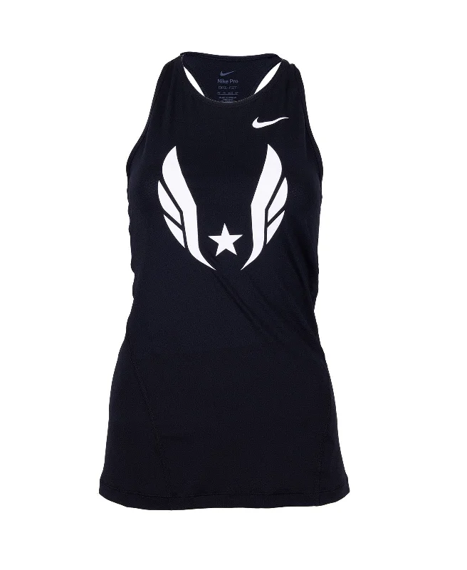 High-Quality Yoga Clothing At Budget-Friendly Prices Nike USATF Women's Pro All Over Mesh Tank