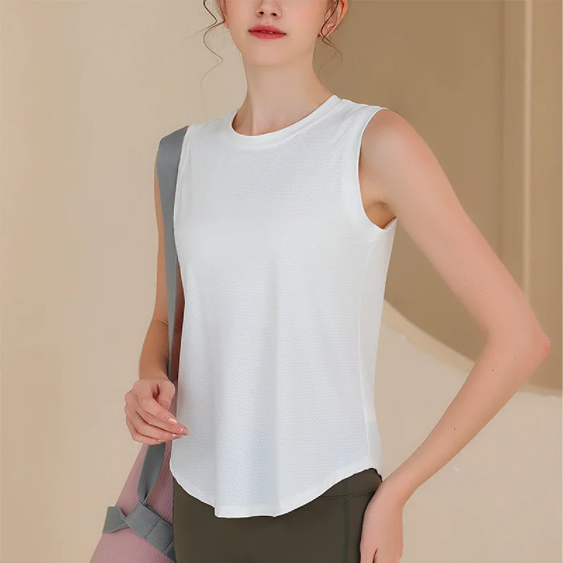 Breathable, Moisture-Wicking, And Budget-Friendly Nylon Sports Tank