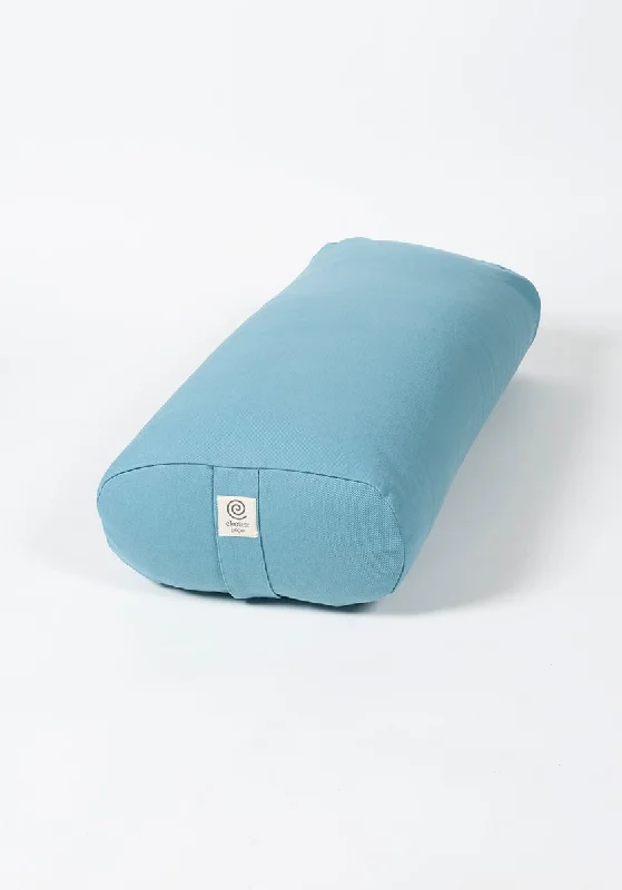 Stay Grounded With Yoga Gear On Sale Organic Cotton Rectangular Bolster - Filled with Spelt or Kapok