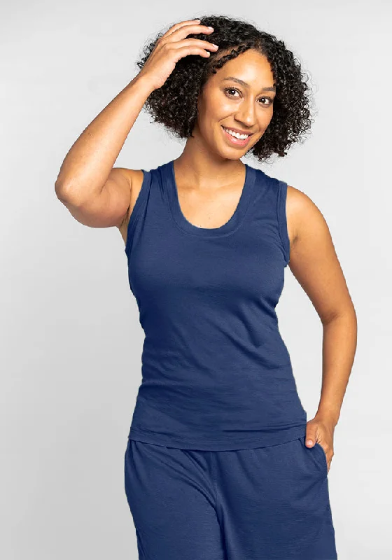 Find Your Perfect Fit With Discounted Yoga Outfits Phoebe Lounge Tank - Starry Night