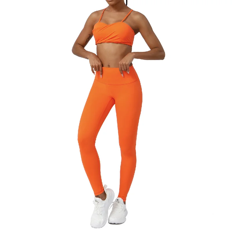 Affordable Activewear Designed For Movement Plus Size Quick-dry high-waisted peach butt workout set 5 colors