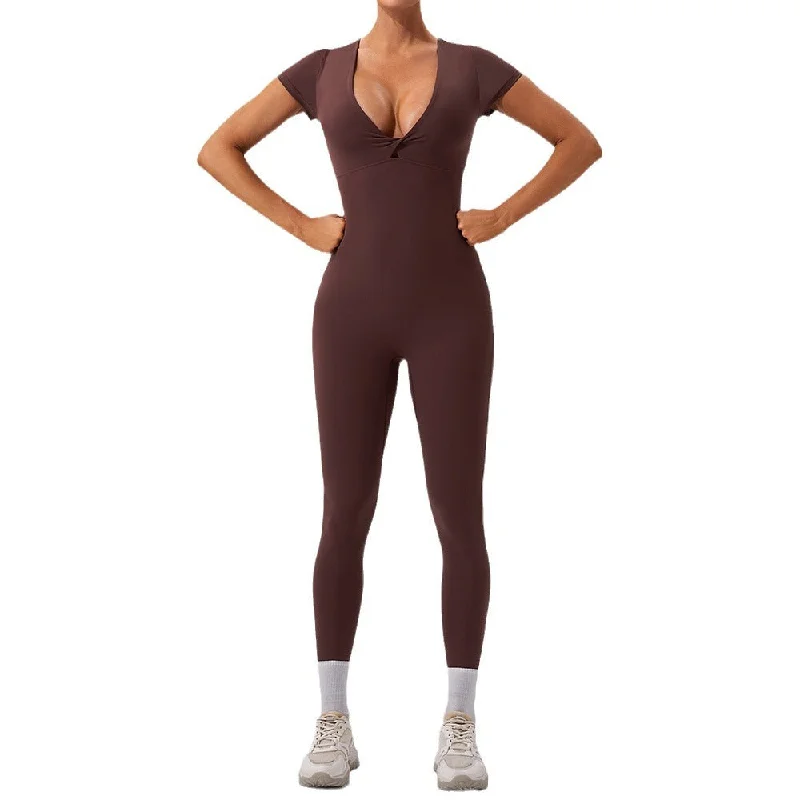 Enhance Your Flow With Stylish Yoga Wear At Great Prices Plus Size Yoga jumpsuit one-piece bodysuit 5 colors