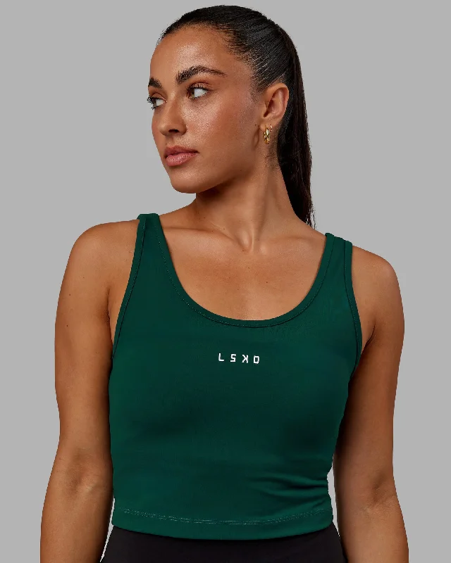 Affordable Activewear Designed For Movement Reflex Active Tank - Dark Moss
