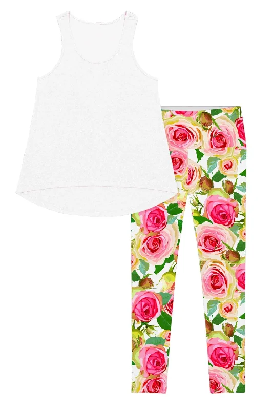 Performance Meets Savings In Our Yoga Wear Sale Rosarium Donna Set - Women