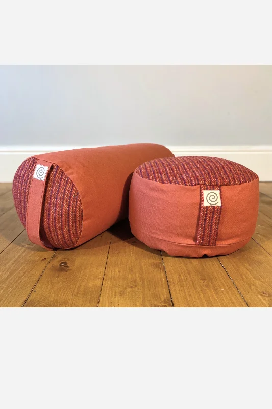 Move Freely, Shop Smart With Yoga Discounts Scottish Duo - Yoga Bolster & Meditation Cushion Set